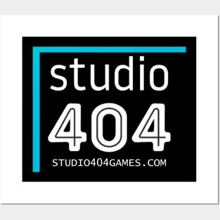 Studio 404 Games Blue Posters and Art